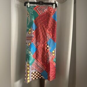 Urban Outfitters Multicolor Patterned Skirt